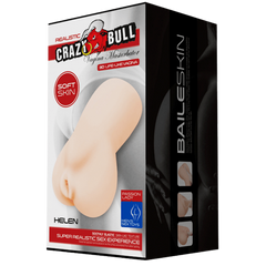 Crazy Bull Helen Realistic Vagina Male Masturbator Flesh - - Masturbators and Strokers