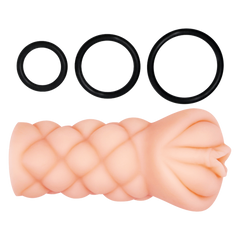 Crazy Bull Michelle Firm Vagina Vibrating Realistic Stroker Flesh - - Masturbators and Strokers