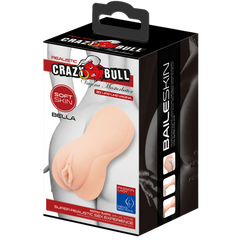 Crazy Bull Bella Realistic Vagina Male Masturbator Flesh - - Masturbators and Strokers