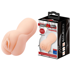 Crazy Bull Bella Realistic Vagina Male Masturbator Flesh - - Masturbators and Strokers