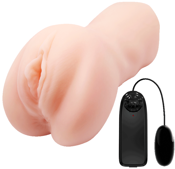 Crazy Bull Lea Vibrating Pocket Pussy Male Masturbator - - Masturbators and Strokers
