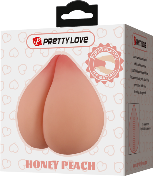 Pretty Love Honey Peach Mens Masturbator - - Masturbators and Strokers
