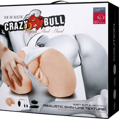Crazy Bull Doggy Style Vagina & Anal Masturbator Flesh - - Realistic Butts And Vaginas
