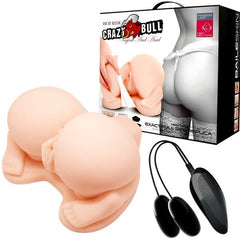 Crazy Bull All Fours Vagina & Anal Male Stimulator Flesh - - Realistic Butts And Vaginas