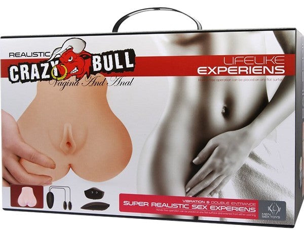 Crazy Bull Vagina & Anal Solo Pleasure Male Masturbator - - Realistic Butts And Vaginas