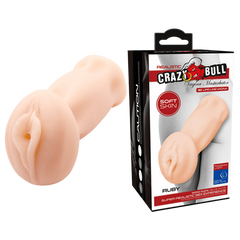 Crazy Bull Ruby Realistic Feel Vagina Masturbator Flesh - - Realistic Butts And Vaginas