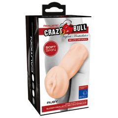 Crazy Bull Ruby Realistic Feel Vagina Masturbator Flesh - - Realistic Butts And Vaginas