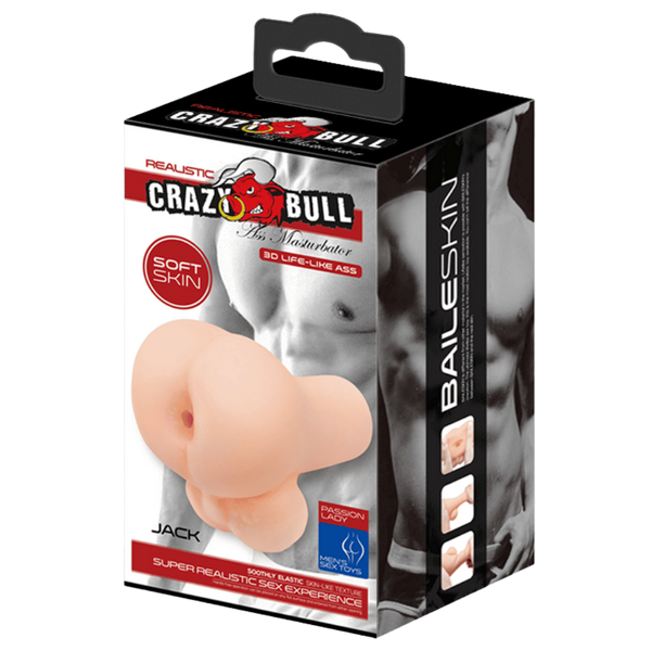 Crazy Bull Jack Realistic Ass Male Masturbator Flesh - - Realistic Butts And Vaginas