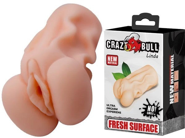 Crazy Bull Linda Realistic Mens Masturbator Flesh - - Realistic Butts And Vaginas