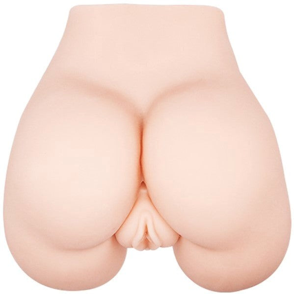 Crazy Bull Back door Vibrating Vagina & Anal Stimulator Flesh - - Realistic Butts And Vaginas