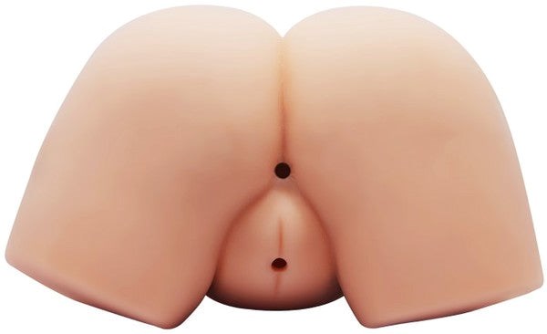 Crazy Bull Doggy Style Realistic Vagina & Anal Stimulator Flesh - - Realistic Butts And Vaginas