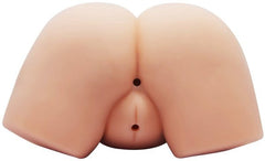 Crazy Bull Doggy Style Realistic Vagina & Anal Stimulator Flesh - - Realistic Butts And Vaginas