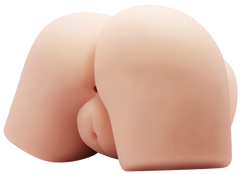 Crazy Bull Doggy Style Realistic Vagina & Anal Stimulator Flesh - - Realistic Butts And Vaginas