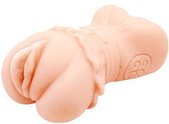 Crazy Bull Water Activated 3D Life Like Vibrating Vagina Masturbator Flesh - - Realistic Butts And Vaginas