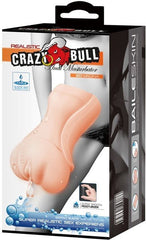 Crazy Bull Water Activated 3D Realistic Vagina Mens Stroker Flesh - - Realistic Butts And Vaginas