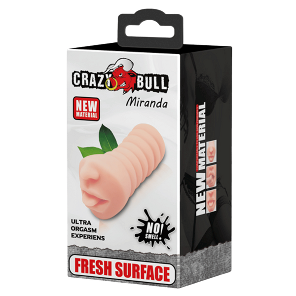 Crazy Bull Miranda Real Feel Blow Job Realistic Masturbator Flesh - - Realistic Butts And Vaginas