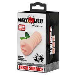 Crazy Bull Miranda Real Feel Blow Job Realistic Masturbator Flesh - - Realistic Butts And Vaginas