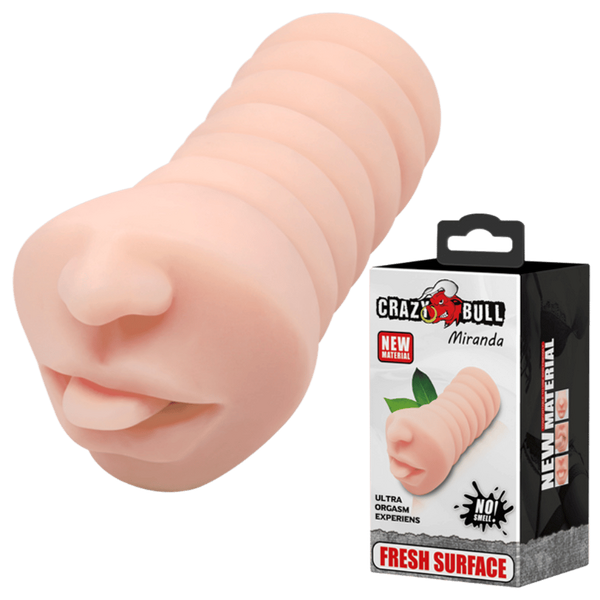 Crazy Bull Miranda Real Feel Blow Job Realistic Masturbator Flesh - - Realistic Butts And Vaginas