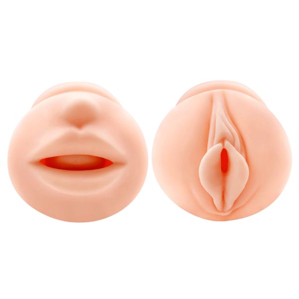 Crazy Bull Nancy Pocket Pussy Double Ended Male Masturbator Flesh - - Realistic Butts And Vaginas