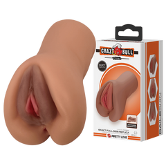 Crazy Bull Eliana Realistic Pussy Masturbator Tan - - Realistic Butts And Vaginas