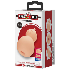 Crazy Bull Calabash Realistic Solo Mens Masturbator Flesh - - Realistic Butts And Vaginas