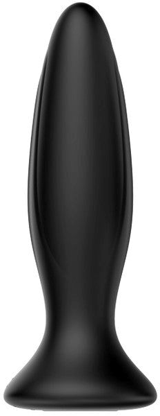 Mr Play 12 Function Vibrating Anal Plug Black - - Butt Plugs