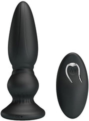 Mr Play Powerful Vibrating Prostate Anal Plug Black - - Prostate Toys