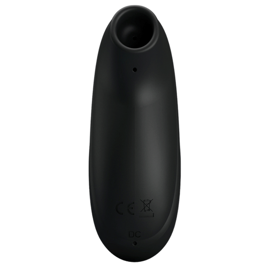 Pretty Love Otis Rechargeable Suction Based Clitoral Massager Black - - Clit Ticklers and Pulsators