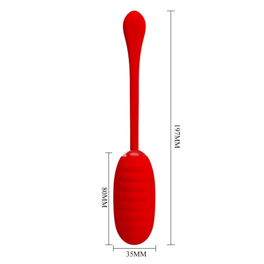 Pretty Love Kirk Super Soft Silicone Vibrating Love Egg Massager - - Love Eggs and Kegel Exercisers