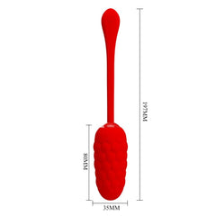 Pretty Love Marina Super Soft Silicone 12 Functions Vibrating Love Egg - - Love Eggs and Kegel Exercisers