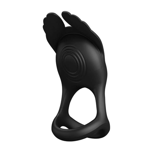 Pretty Love Silas 7 Functions Vibrating Silicone Penis Ring - - Vibrating Cock Rings