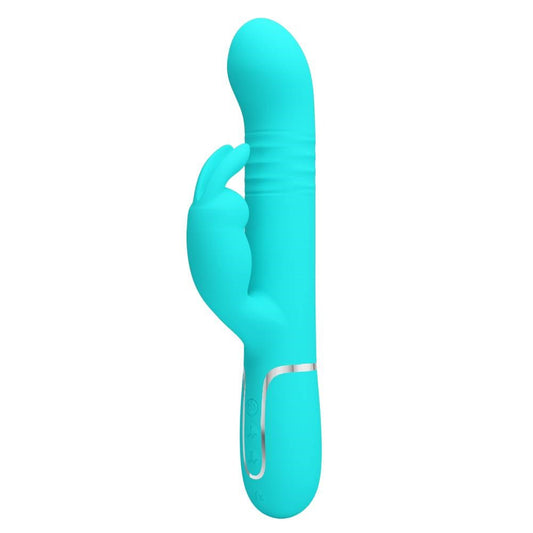 Pretty Love Coale 4 in1 Multi Function Twin Motor Rabbit Vibrator - - Rabbit Vibrators