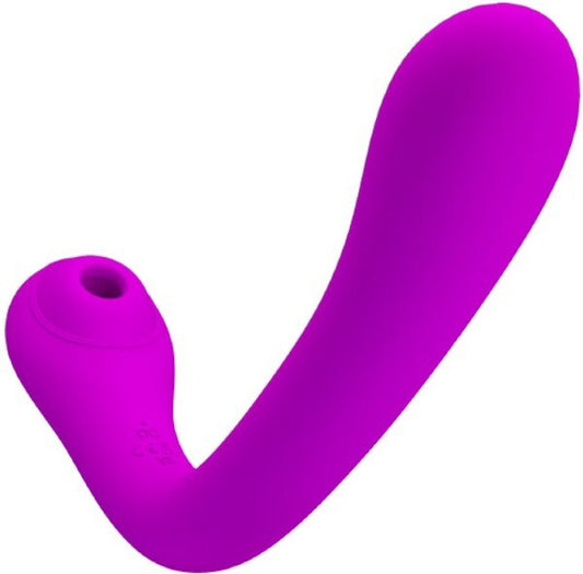 Pretty Love Alex Rechargeable Clitoral Sucking Vibrator Purple - - Clit Ticklers and Pulsators