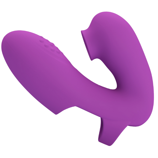 Pretty Love Athena Rechargeable Silicone Finger Vibrator Purple - - Finger and Tongue Vibrators