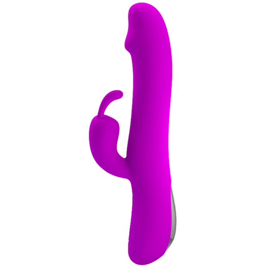 Pretty Love Natural Motion Thrusting Rabbit Vibrator Purple - - Rabbit Vibrators