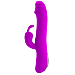 Pretty Love Natural Motion Thrusting Rabbit Vibrator Purple - - Rabbit Vibrators