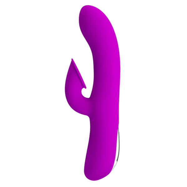 Pretty Love Anthony Rechargeable Sucking & Vibrating Rabbit Massager Purple - - Rabbit Vibrators