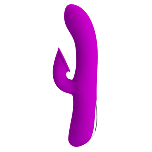 Pretty Love Anthony Rechargeable Sucking & Vibrating Rabbit Massager Purple - - Rabbit Vibrators