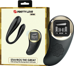 Stavros The Great Nathan Remote Control G Spot Vibrator Black - - G-Spot Vibrators