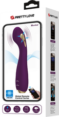 Pretty Love Hector App Control Rechargeable G Spot Vibrator Byzantium - - Rabbit Vibrators