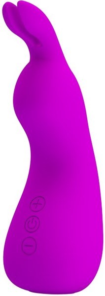 Pretty Love USB Rechargeable Nakki Personal Massager Purple - - Rabbit Vibrators