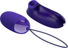 Pretty Love Rechargeable Orthus Youth Love Egg Vibrator Purple - - Love Eggs and Kegel Exercisers