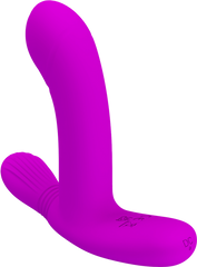 Pretty Love Geri Rechargeable 12 Function G Spot & Clitoral Vibrator Purple - - G-Spot Vibrators