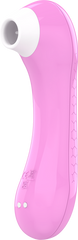 Pretty Love Rechargeable Sucking Emerald Clitoral Massager Light Pink - - Clit Ticklers and Pulsators