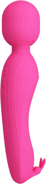 Pretty Love Rechargeable Curtis Vibrating Body Wand Pink - - Body Wands