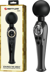 Stavros The Great Skyler Rechargeable Body Wand Massager Black - - Body Wands