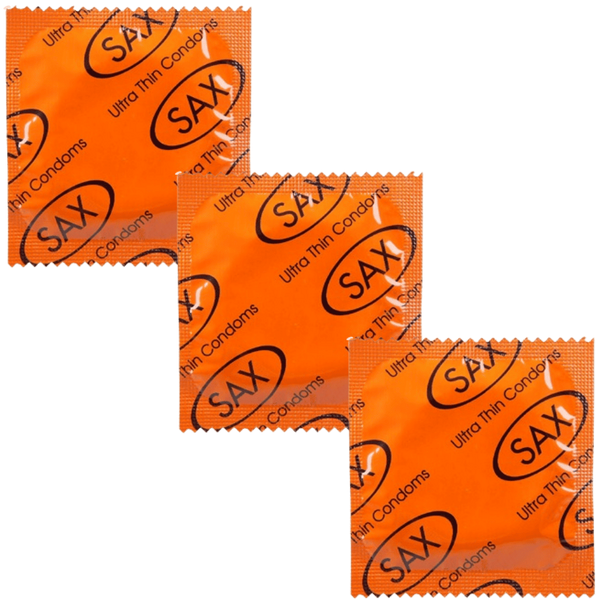 Sax Ultra Thin Latex Condoms 144 Pack - - Condoms