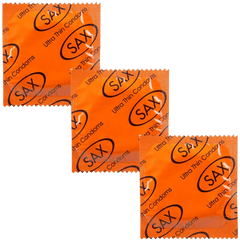 Sax Ultra Thin Latex Condoms 144 Pack - - Condoms