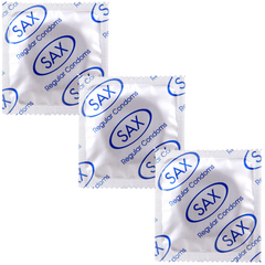 Sax Regular Latex Condoms 53mm 144 Pack - - Condoms