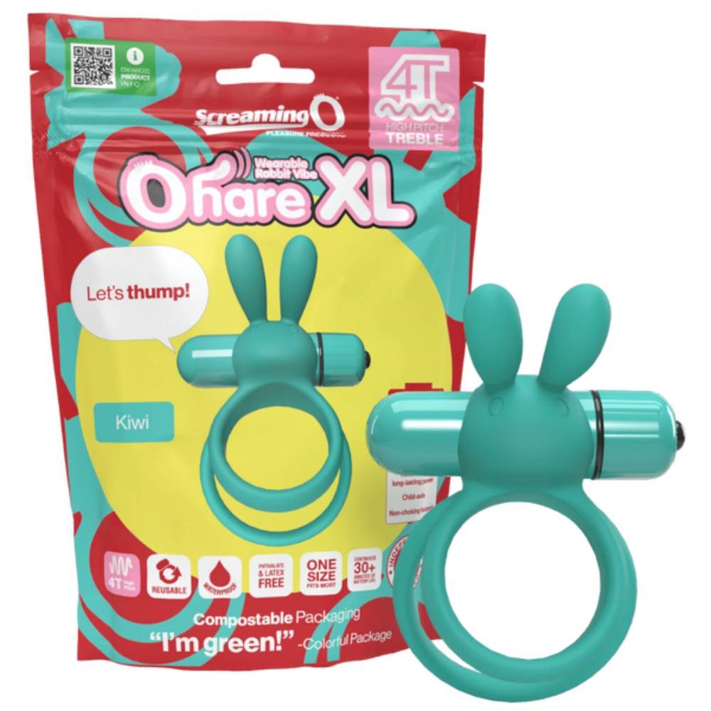Screaming O Ohare XL 4T High Pitch Treble Mens Vibrating Cock Ring - - Vibrating Cock Rings